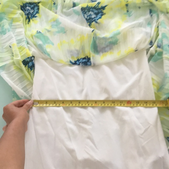 GUESS summer bloom pleated dress - Picture 5 of 6